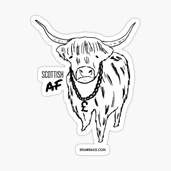 Hip Coo - Original Black+White Sticker