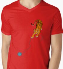 Big Kitty Men's V-Neck T-Shirt