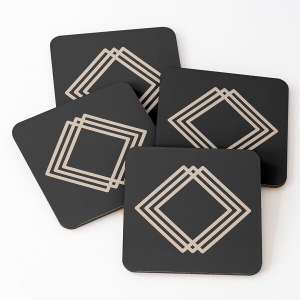 Item preview, Light taupe diamond geometric design for a perennial chic designer look. designed and sold by PetaJaneHome.