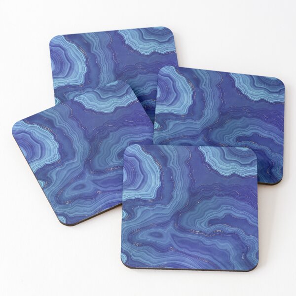 Item preview, Blue Agate Texture 05 designed and sold by AlokeDesigns.