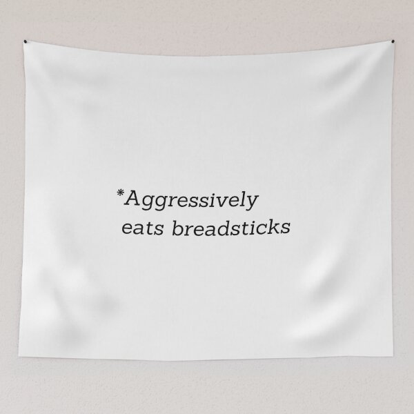 Item preview, Aggressively eats breadsticks designed and sold by Artsy AF.