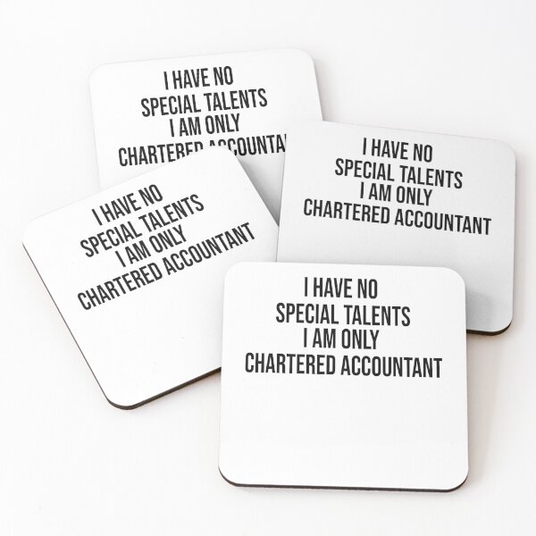 Item preview, i have no special talents i am only chartered accountant funny gift accounting designed and sold by alaechamlal.