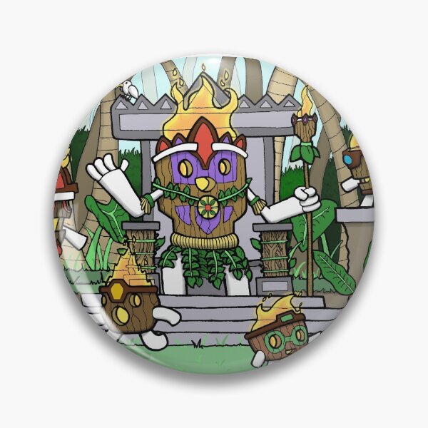 Item preview, The Tiki Tribe Playful Scene designed and sold by DoodandFriends.