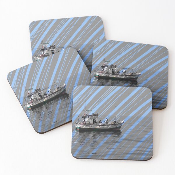 Item preview, Fishing Boat at Sea designed and sold by TheRealFG.