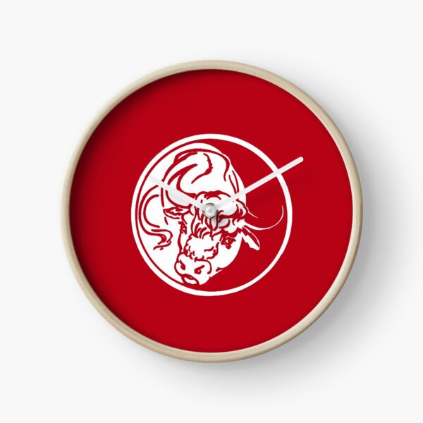 Item preview, Bull Emblem In White designed and sold by taiche.
