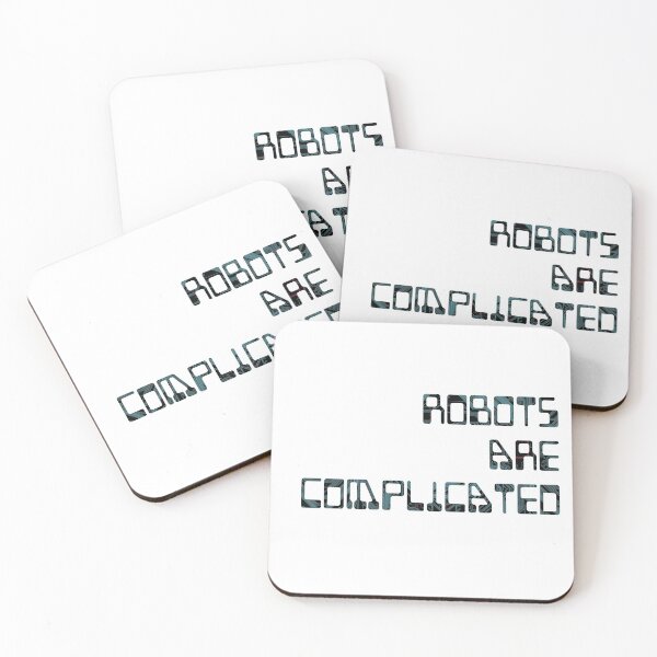 Item preview, Robots Are Complicated designed and sold by nicegnome.