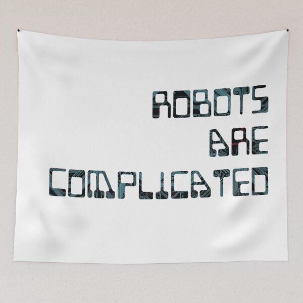 Item preview, Robots Are Complicated designed and sold by nicegnome.