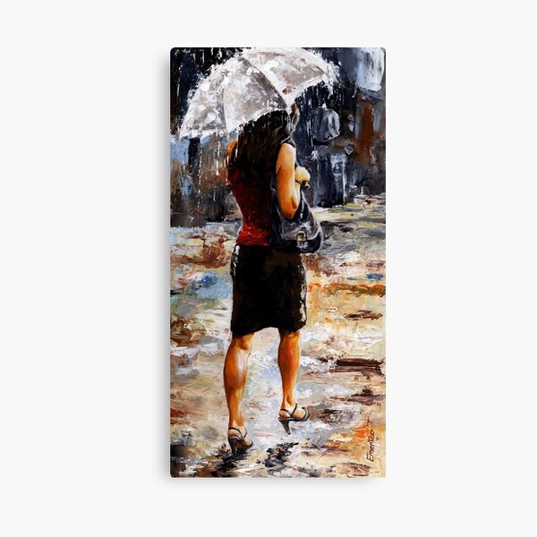 Red Umbrella Canvas Prints Redbubble