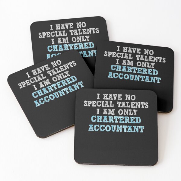 Item preview, i have no special talents i am only chartered accountant funny gift accounting designed and sold by alaechamlal.