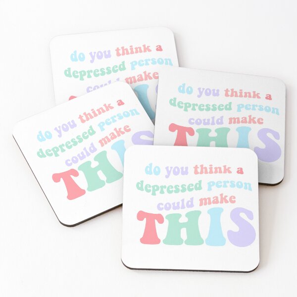 Item preview, do you think a depressed person could make this ben wyatt designed and sold by chloecreates-.