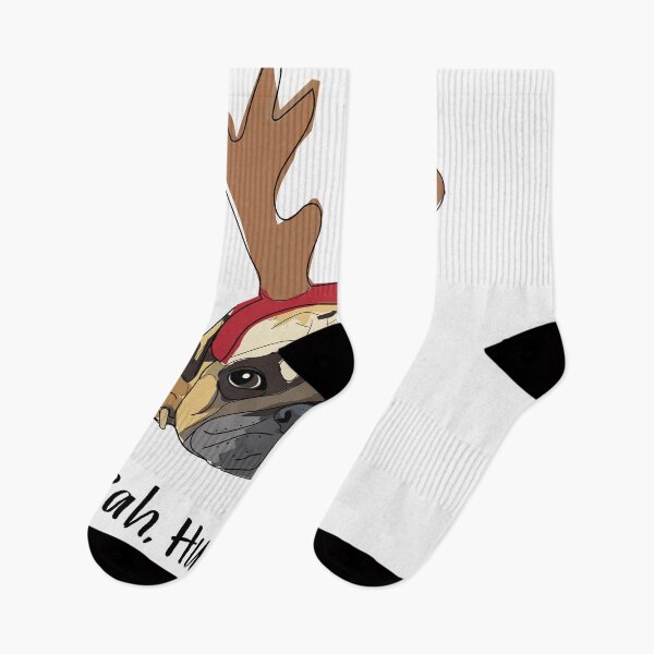 Item preview, Bah Humpug Reindeer Dog designed and sold by sketchandpaws.