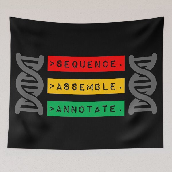 Item preview, Bioinformatics Genome Sequence Assemble Annotate Traffic Light Labels designed and sold by MoPaws.