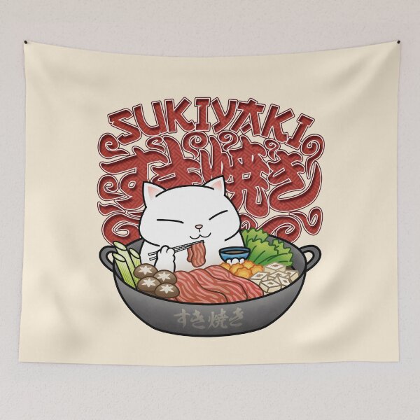 Item preview, Chubby Cats Sukiyaki Cat designed and sold by Takeda-art.