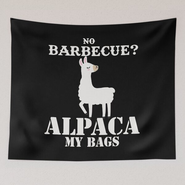 Item preview, Barbecue BBQ llama alpaca designed and sold by Imutobi.
