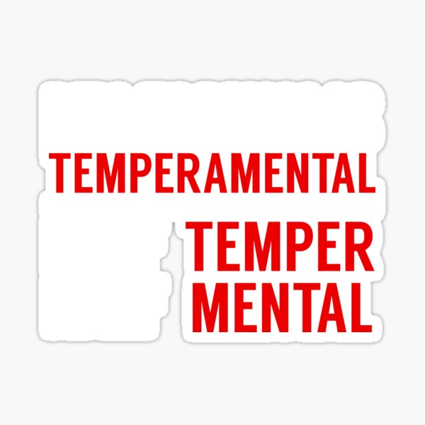 Vista previa del artículo con la obra «Mi familia es temperamental», diseñado y vendido por csaron92.
