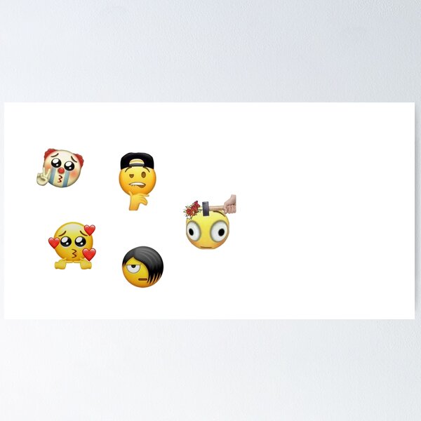 Cursed emoji tiktok  Emoji drawings, Art reference poses, Icon emoji