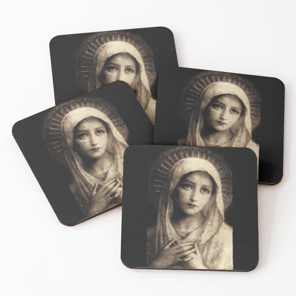 Item preview, Vintage Virgin Mary Painting designed and sold by Beltschazar.