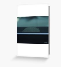 Trophy Wife Hides Head Greeting Card