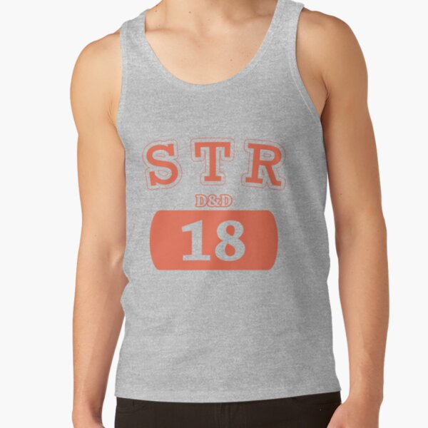 Varsity D&D - STR 18 Tank Top