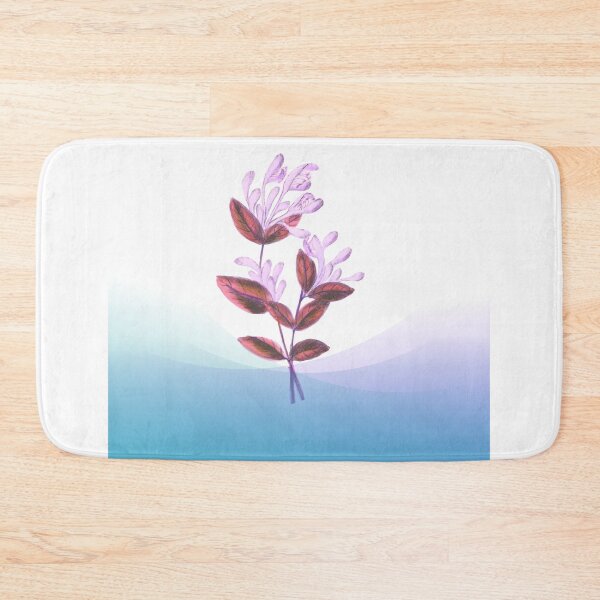 Item preview, purple floral wall art  designed and sold by ZAK TAH.