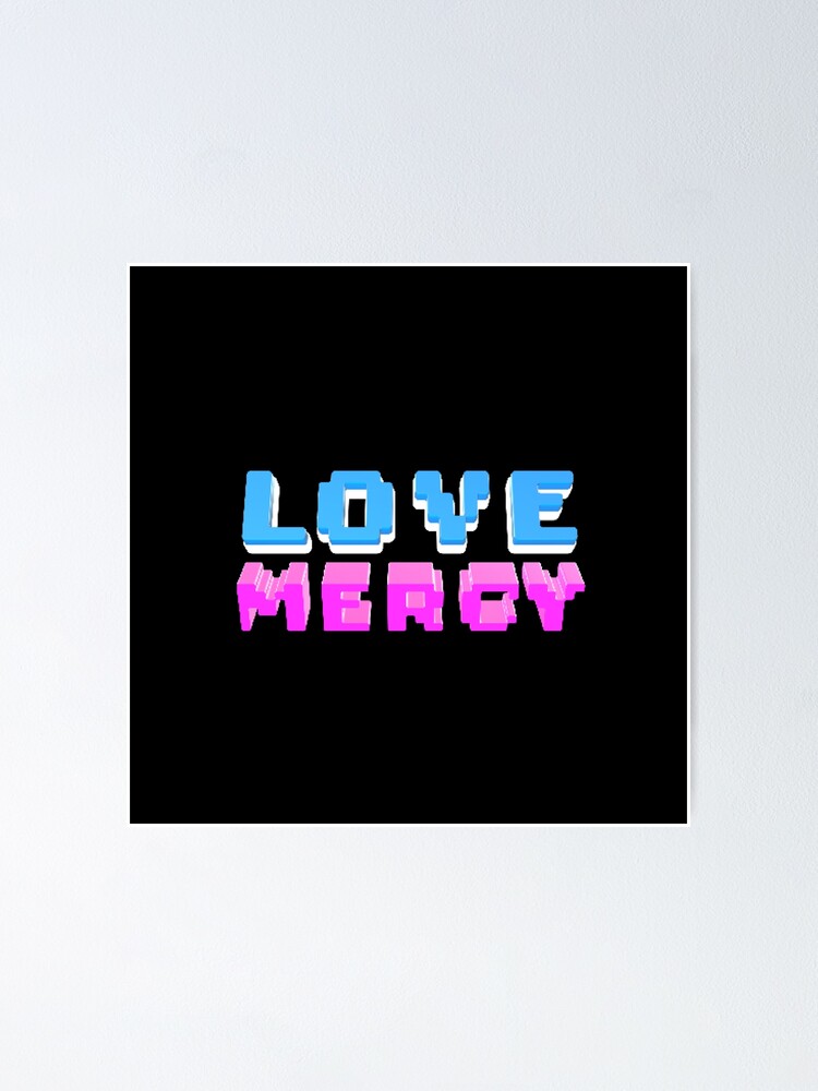 Alternate view of Love Mercy - Micah 6:8 | Christian Geek Poster