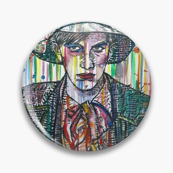 Item preview, VLADIMIR MAYAKOVSKY watercolor and ink portrait.2 designed and sold by lautir.