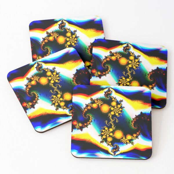 Item preview, Dark Psychedelic Rainbow Fractal designed and sold by Krystle Cole.