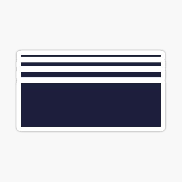 Item preview, Always beautiful navy and white stripes on white background. designed and sold by PetaJaneHome.
