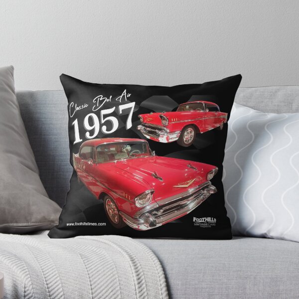 Bel Air Classic 1957 Throw Pillow