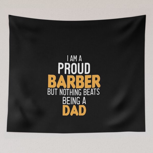 Item preview,  i am a proud barber but nothing beats being a dad : Barber Dad, Hair Stylist Gift, Hair Dresser, Hair Dresser Gift, Hairdresser Gift, Hairdresser, Hairdresser , Hairstylist designed and sold by Chamssou.