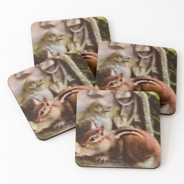 Item preview, Chipmunk with mouthful of birdseed  designed and sold by Phooph1.