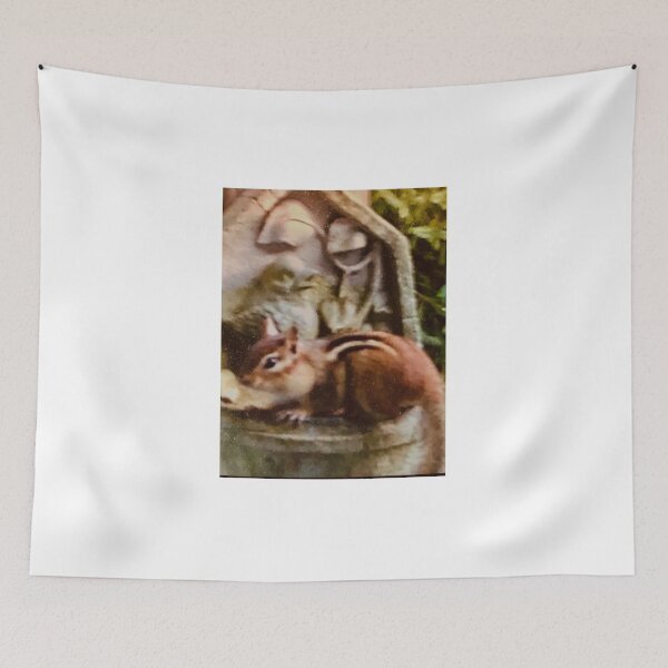 Item preview, Chipmunk with mouthful of birdseed  designed and sold by Phooph1.