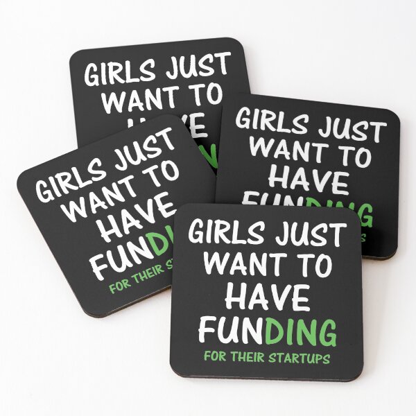 Item preview, FUNding For Startups Funny CEO Girls Steminist design designed and sold by jakehughes2015.