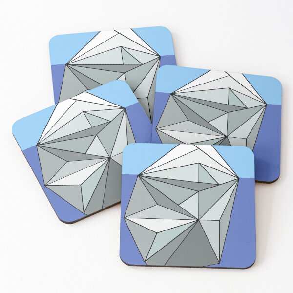 Item preview, Geometric Iceberg designed and sold by Devin-FK.