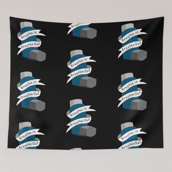 Item preview, Asthma Awareness Pun Breathe In Breathe Out designed and sold by GregFromThePeg.