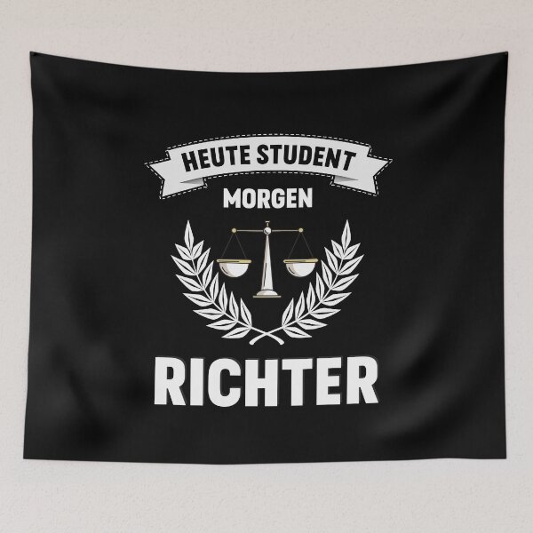Item preview,  Tomorrow judge. This motif is ideal for lawyers designed and sold by m-huppmann.