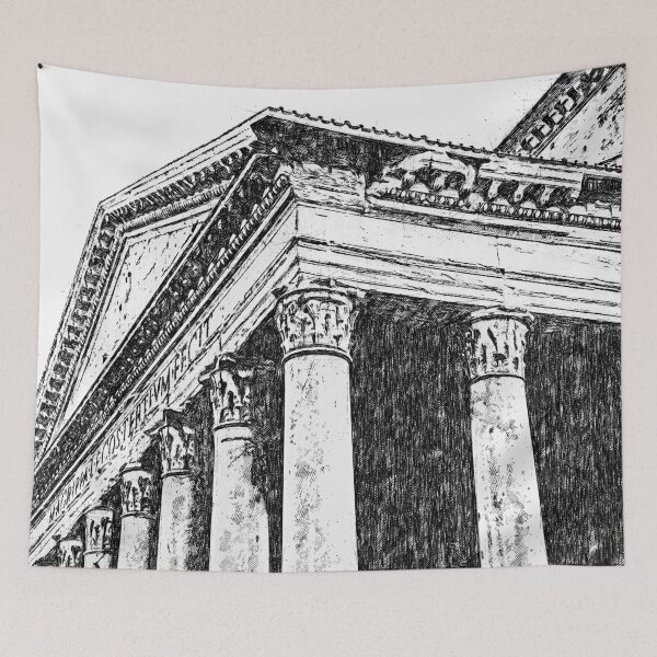 Item preview, The Roman Pantheon designed and sold by AM FineArtPrints.