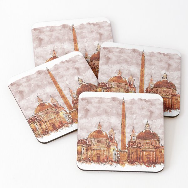 Item preview, Rome - Piazza del Popolo designed and sold by AM FineArtPrints.