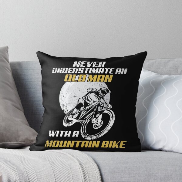 Item preview, Never Underestimate An Old Man With A Mountain Bike designed and sold by Mouatassem Zoui.