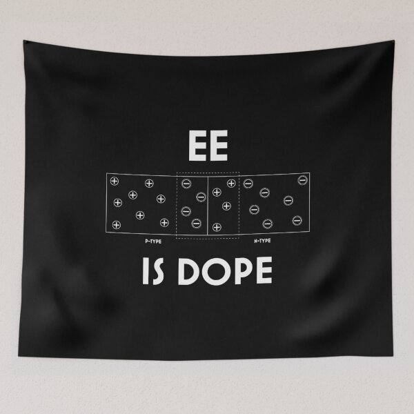 Item preview, Funny Electrical Engineer Is Dope PN Junction Semiconductor  graphic designed and sold by jakehughes2015.