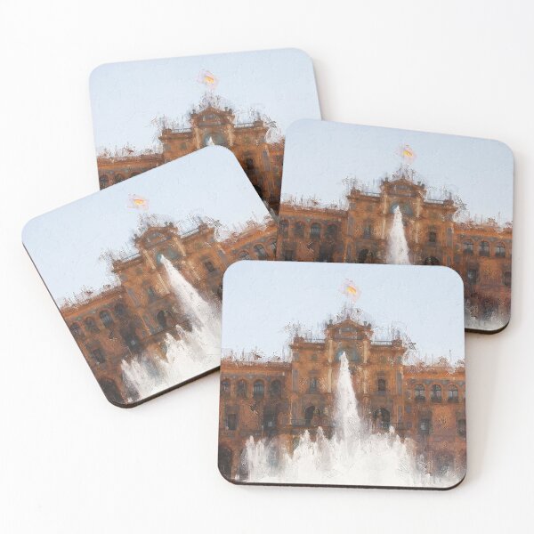 Item preview, Plaza de Espana, Seville designed and sold by AM FineArtPrints.