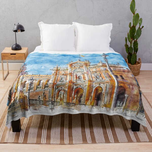 Item preview, Plaza de Espana, Seville designed and sold by AM FineArtPrints.