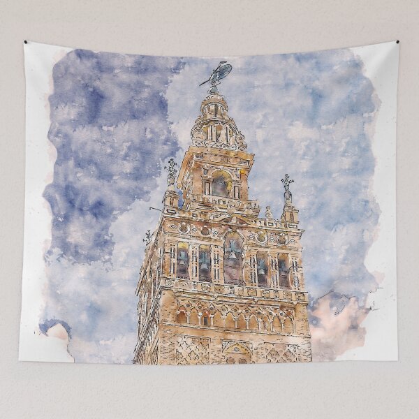 Item preview, Seville, Giralda designed and sold by AM FineArtPrints.