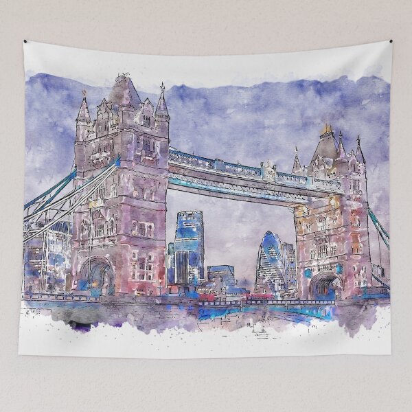Item preview, London Cityscape designed and sold by AM FineArtPrints.