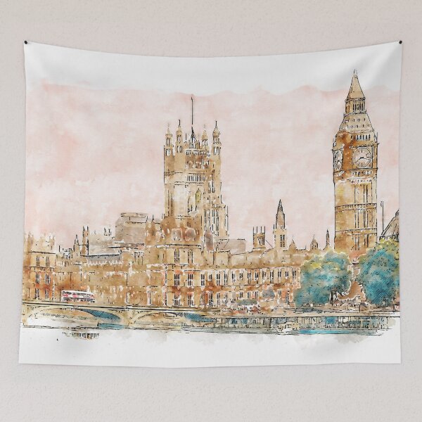 Item preview, London Cityscape designed and sold by AM FineArtPrints.