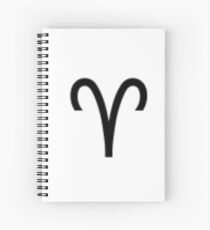 Aries Spiral Notebook