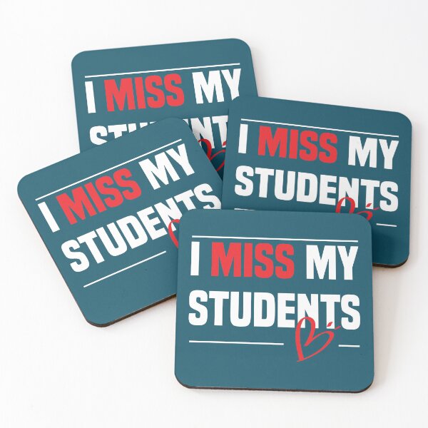 Item preview, I Miss My Students ,Teachers, Education, Funny Teacher Tshirt designed and sold by Naufaal.