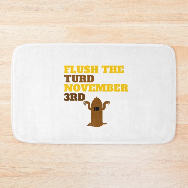 Item preview, flush the turd november 3rd shirt designed and sold by ABBAD  SHOP.