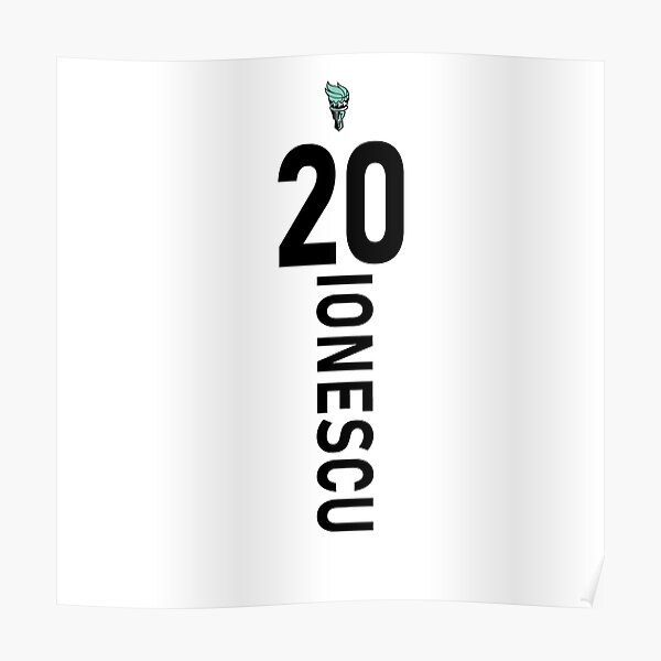 Sabrina Ionescu New York Liberty #20 Poster