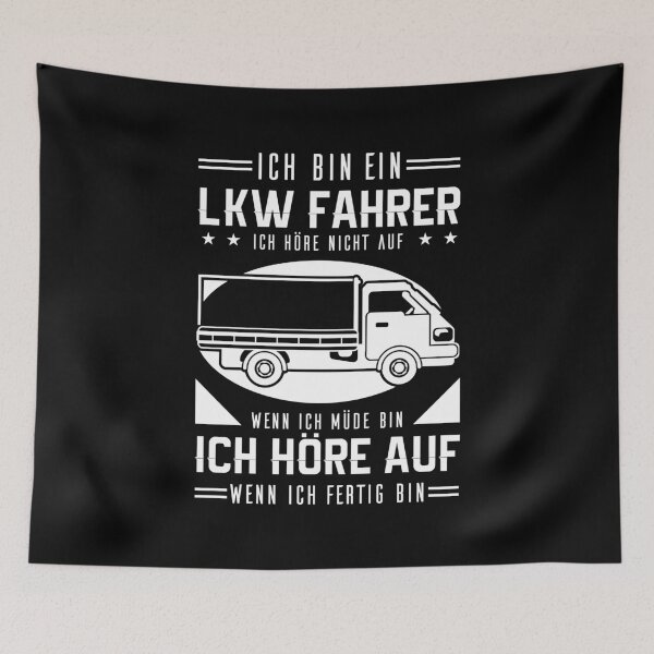 Item preview,  who spend a lot of time in their truck. Ideal as a surprise for every truck driver / truck driver. designed and sold by m-huppmann.